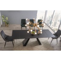 Scaun Tapitat PIANO B VELVET Genarom SN Crem / Bluvel 28
